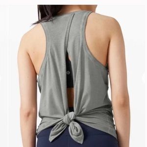 NAVY Lululemon All Tied Up Tank